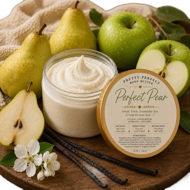 Perfect Pear Body Butter - Ultra Hydrating Aloe Vera Moisturizer
