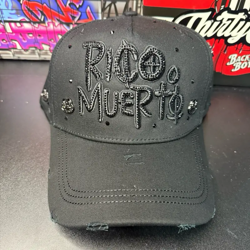 MZ Hats Rico O Muerto SnapBack TOTAL BLACK