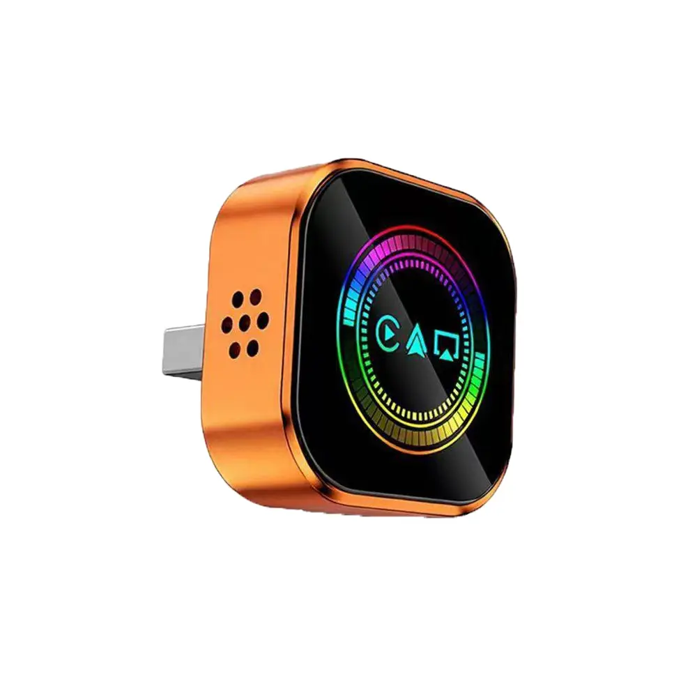 4-in-1 USB-C Plug-and-Play Wireless CarPlay Adapter, Factory Wired CarPlay Vehicle Converter with Wireless Android Auto, AirPlay & Mirror Link