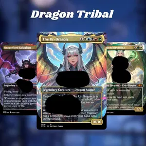 MTG Proxy 100+ Card – Dragon Tribal – Forbidden Dragon Girl Seduction Mature Fantasy Deck | Collector Gift Set