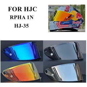 HJC RPHA 1N HJ35 Motorcycle Helmet Visor Anti-UV Anti-Fog Anti-Scratch Replacement Lens for HJCRPHA 1N HJ35 Casco Moto Helmets