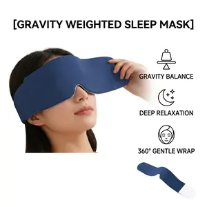 Sleep Mask for Side Sleepers, Zero Pressure Cloud-Like Comfort, Ear Coverage Design, Dual-Sided Cooling & Soft Bamboo Fiber, Silent Strap, Breathable Travel Sleep Mask, Thoughtful Gift for Men Women  Summervibes