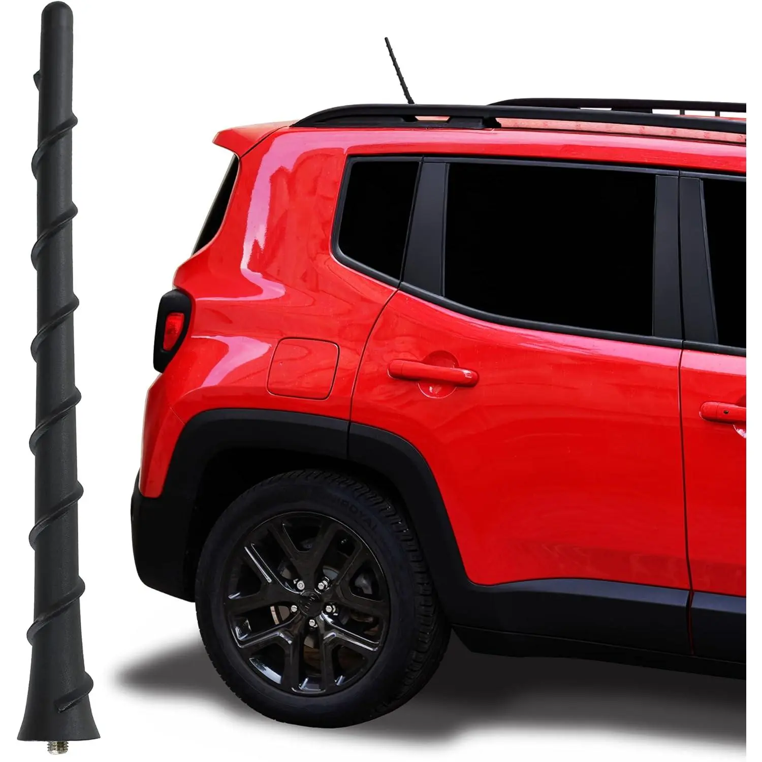 Antenna for Dodge Avenger, Dart, Durango, Journey, Nitro | Fiat 500 | Jeep Compass, Cherokee, Grand Cherokee, Liberty, Renegade | Chrysler 200 - Part Number 5091100AA | 68297936AA | 5091100AB