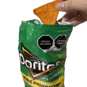 5-Pack Sabritas Doritos Pizzerolas Mexican chips snacks small bag 61g Snack crunchy crispy