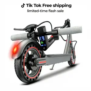 Electric Scooter -19 MPH Max Speed, 8.5''Honeycomb Solid Tires, 350W Motor, 12 Miles Range,Adjustable Speed Foldable Commuter Scooter with Dual Braking System &App Control School Scooters