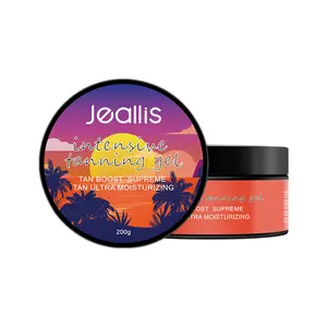 Jeallis tan intensifier for outdoor sun watermelon gel 200g