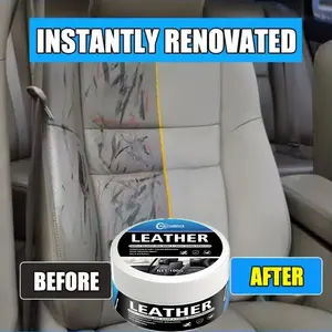 Car Interior Multi-Functional Cleaning Paste, Clean Seats Plastic Dashboard Leather Carpet, Long-Lasting Protection Easy Use, Interior Car Cleaner