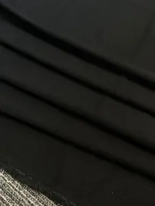 Black Washed Stretch Denim