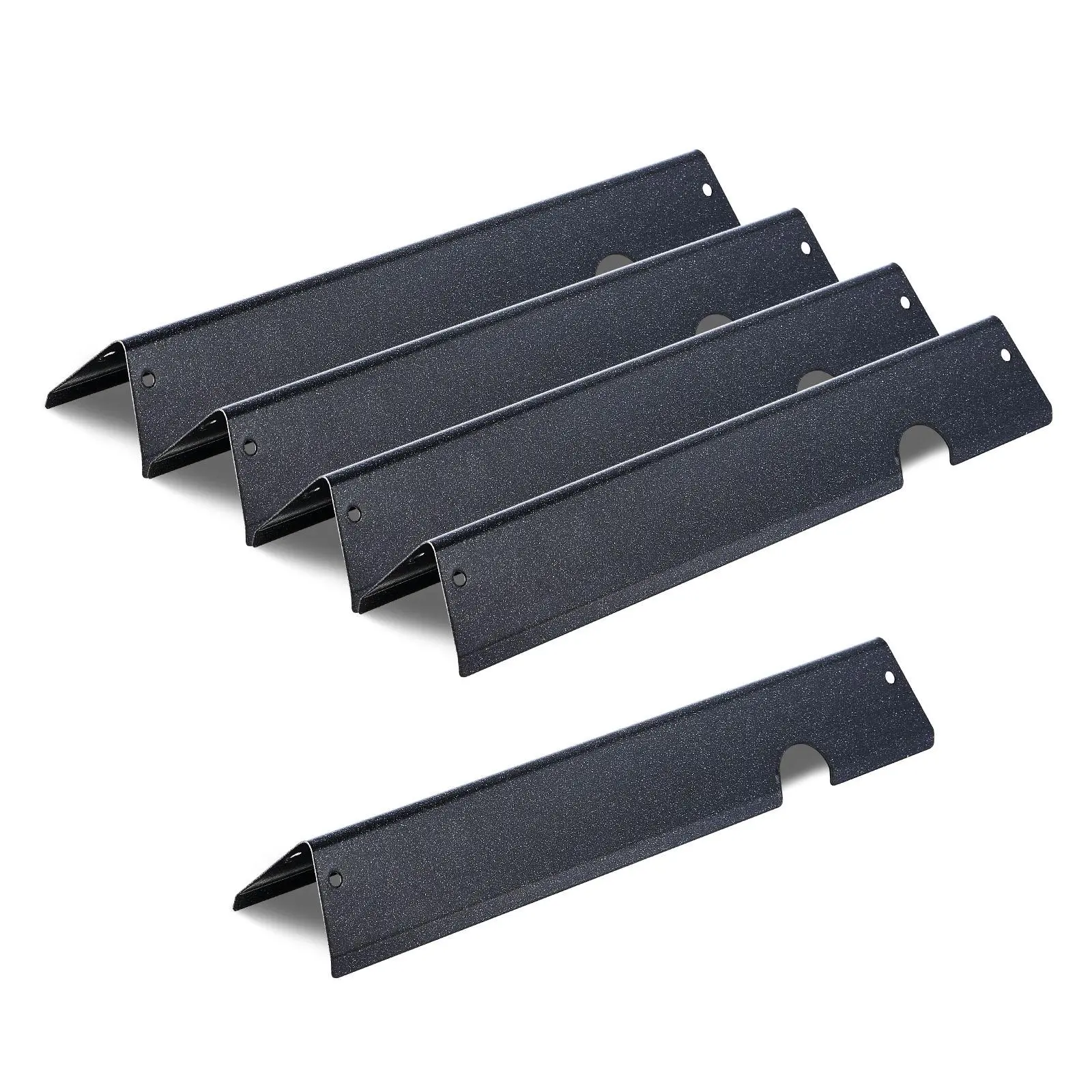 VEVOR Flavorizer Bars,  17 inch Grill Replacement Part, for Weber Genesis ll 310 315 335 340, E/S 325s, ES/SX 325s, E/S 335, EX/SX/EPX-335 Grills, Porcelain-enameled Steel Thicker Heat Plate, 5 Pack