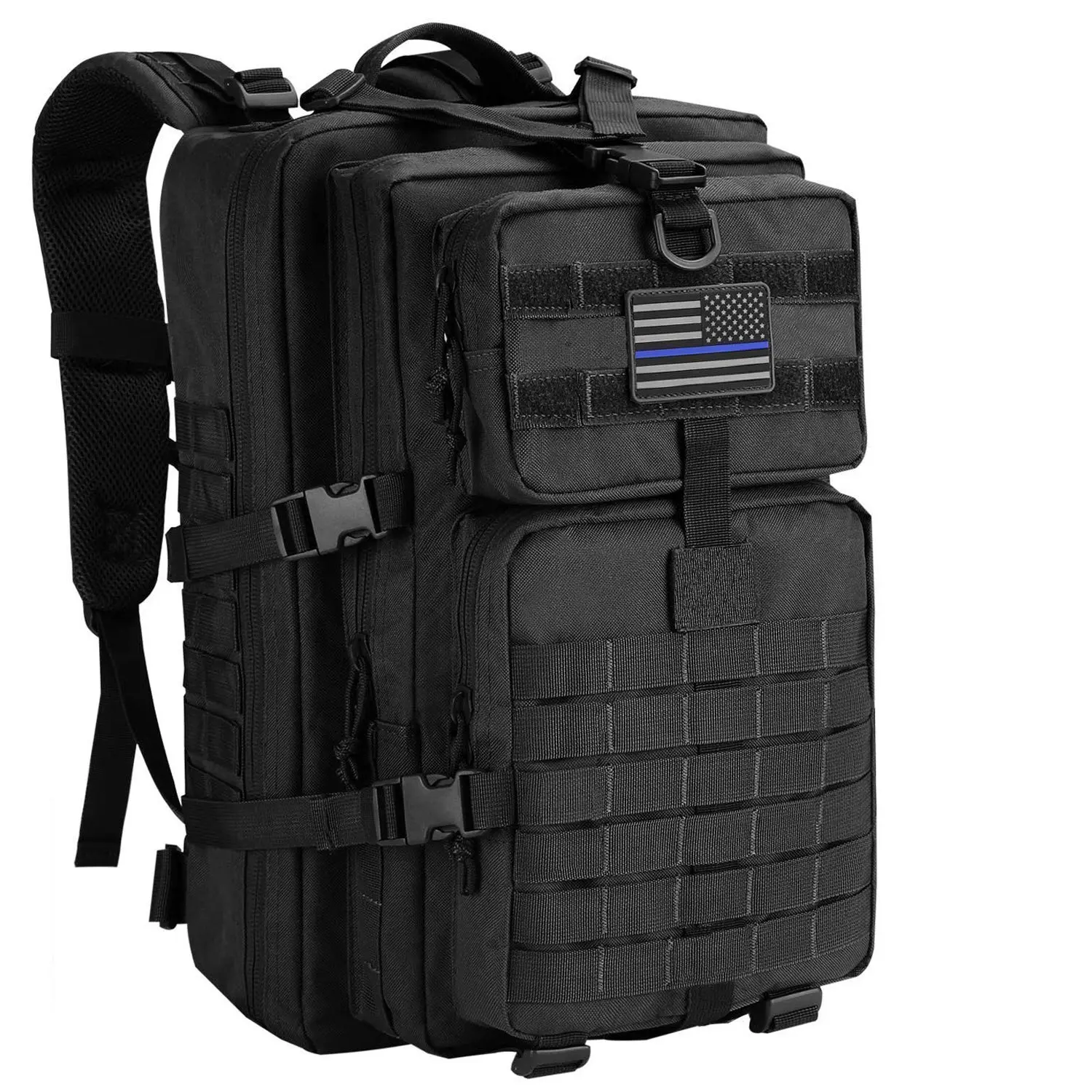Large Capacity Military Tactical Backpack: Versatile 40L Waterproof Assault Pack with MOLLE Webbing Design for Outdoor Adventure, Durable Backpack, Tactical Bag Backpack