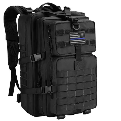 Large Capacity Military Tactical Backpack: Versatile 40L Waterproof Assault Pack with MOLLE Webbing Design for Outdoor Adventure, Durable Backpack, Tactical Bag Backpack