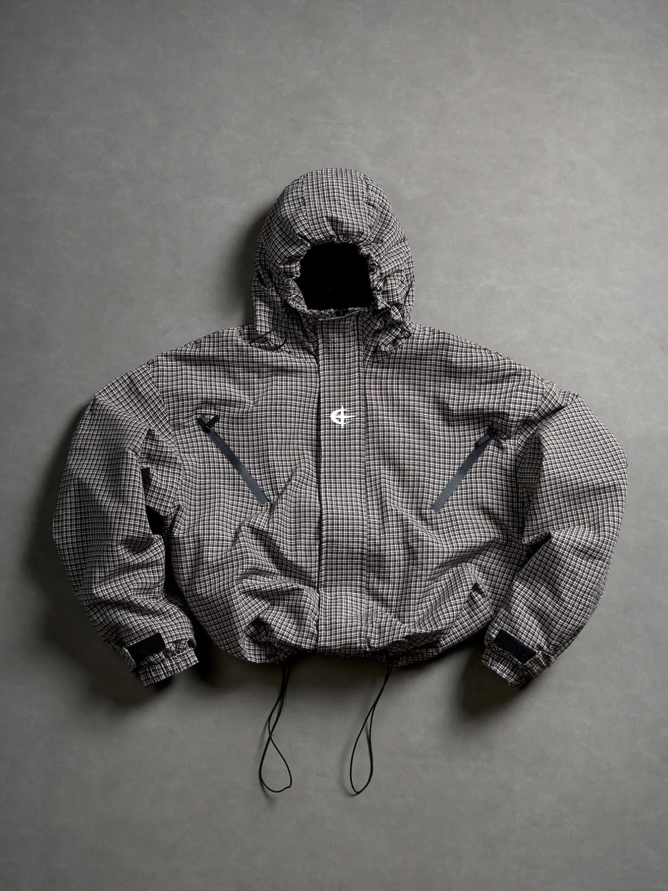 Men's Casual Plaid Raincoat Jackets, Trendy Outerwear, Casual Fashion Outerwear, Menswear Long Sleeve Outdoor Waterproof Lightweight Design, Perfect for Daily Wear and Travel Essentials, Stylish and Practical