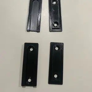 Ultra Thin Mounting Brackets - No Screws Needed, Command Strips Included, Versatile for Pictures, Art, Phones & Tools, Easy Flush Wall Hanging