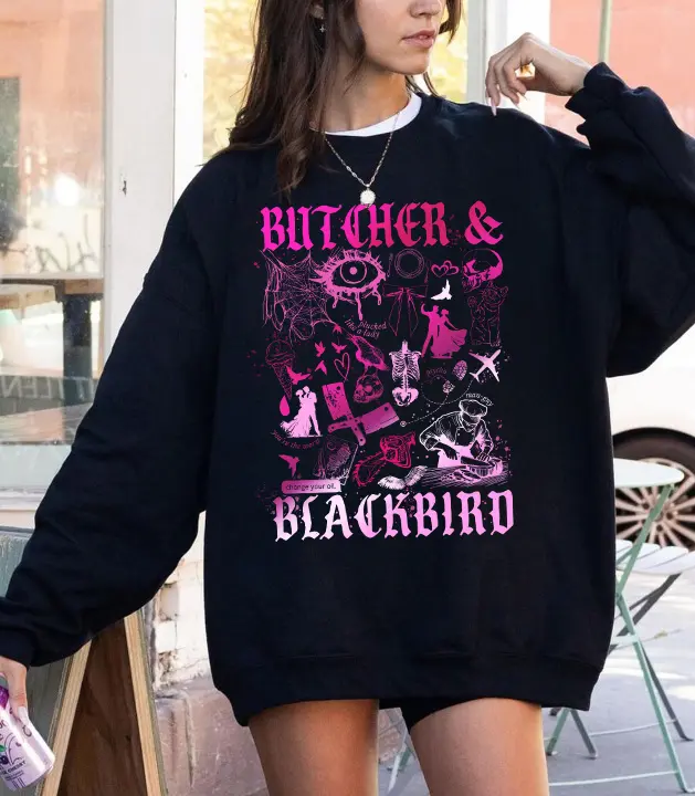 Butcher and Blackbird Sweatshirt, Orb Weaver Hoodie, Romance Reader, Dark Romance, Book Shirt, Booktok Shirt, Bookish T-shirt, Romantasy, Book Club