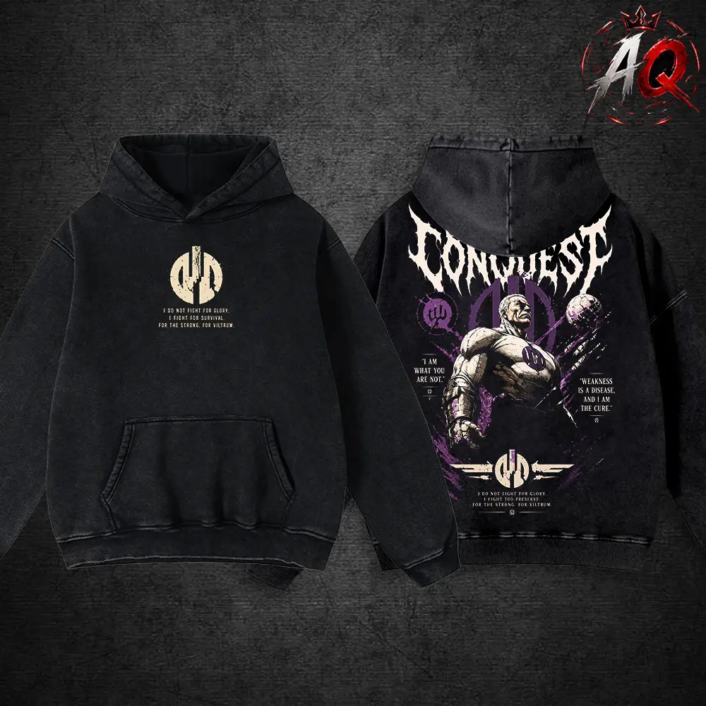 Conquest Premium Cotton Shirt, Viltrumite Empire Battle Graphic Tee, Invincible Inspired Streetwear Shirt, Dark Oversized Graphic Tee, Gift For Animated Series Fans
