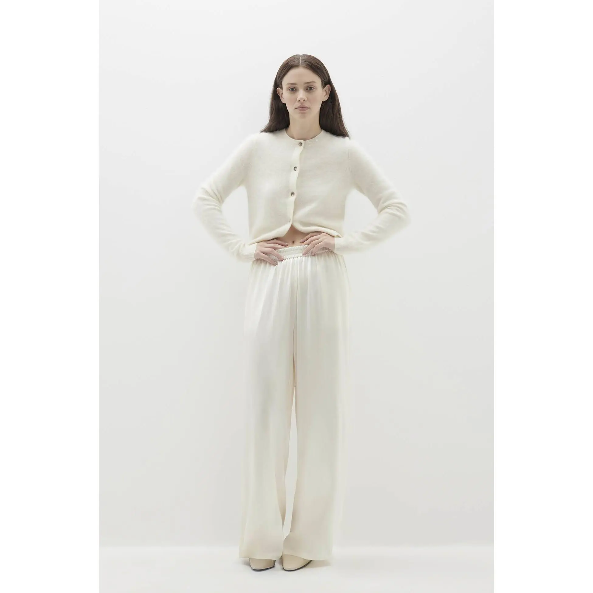 PALOMA BRUSHED CASHMERE CARDIGAN