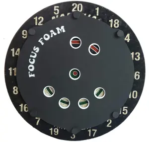 Steel Tip Dartboard Overlay – Cricket Triple Circles (Non-Magnetic)