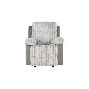 U6028 Grey Glider Recliner
