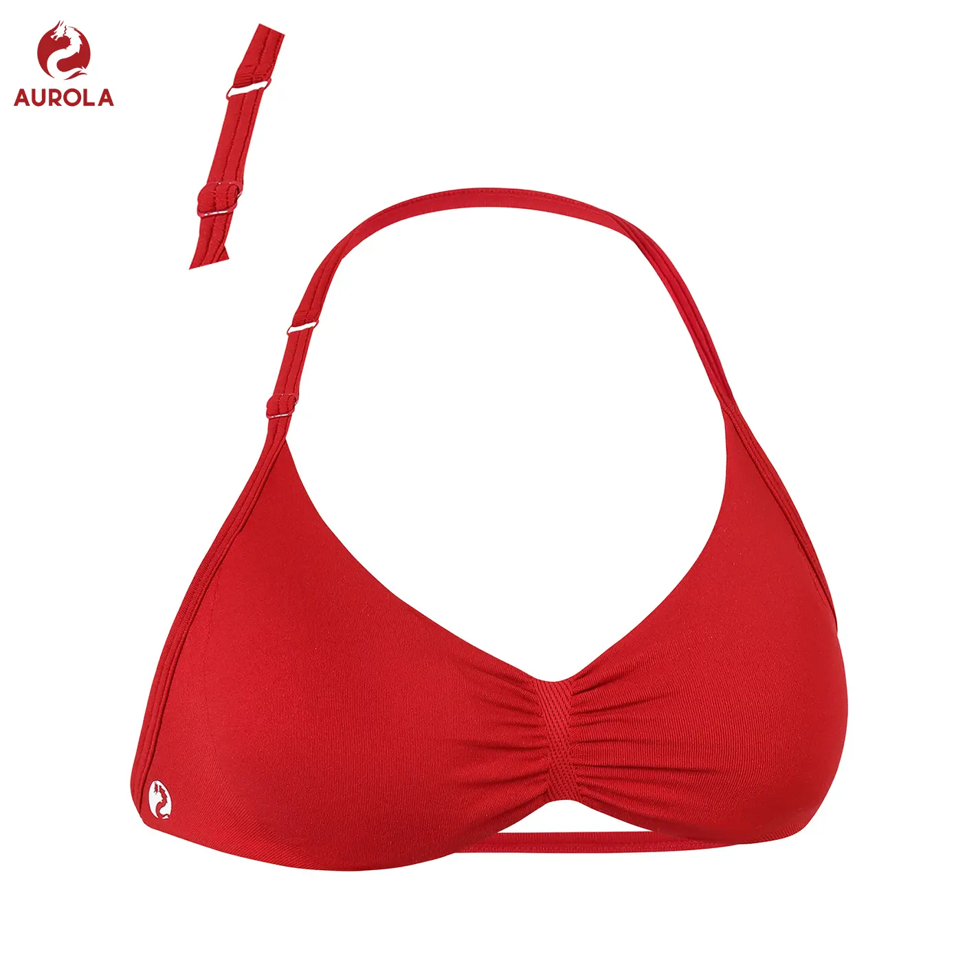 AUROLA Influence Adjustable Strappy Sports Bras for Women,Low Support Seamless Backless Padded Straps Impact Yoga Gym Workout Bra tiktokshopbacktoschool