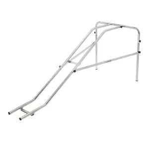Discount Ramps EZ-Bowler Bowling Ramp Helper for Kids, 20 lb. Capacity, Silver