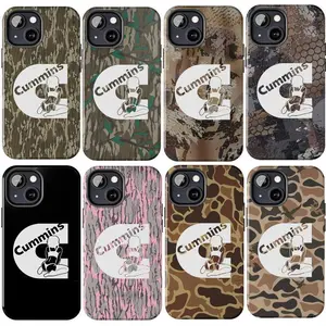 Diesel Power Cummins Girl Camo Truck Enthusiast Art Heavy Duty Tough Phone Case Shockproof Drop Protection Durable Hard Cover Aesthetic for iPhone 11 12 13 14 15 16 17 Pro Max Plus