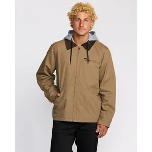 A/Div Barlow Hooded Jacket - Clay