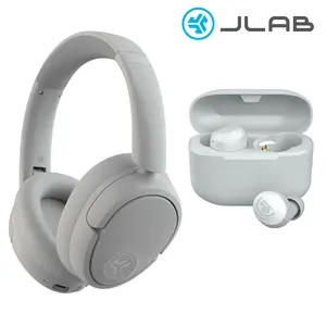 JBuds Lux ANC + GO POP+ Gift Set Audio Headphone Earbuds Headset, 1 ANC Headphone & 1 GO Pop+ Earbuds