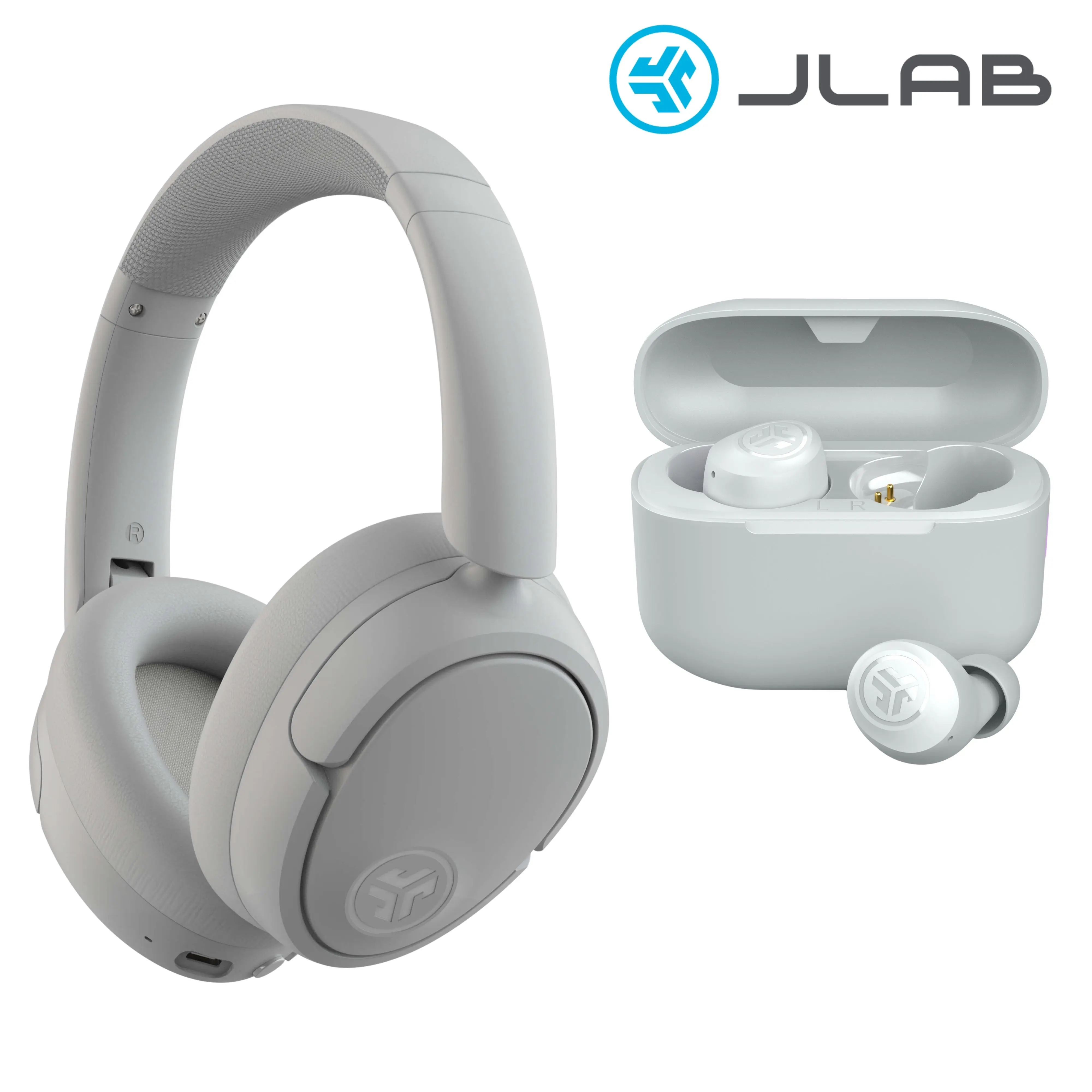 JBuds Lux ANC + GO POP+ Gift Set Audio Headphone Earbuds Headset, 1 ANC Headphone & 1 GO Pop+ Earbuds JBuds Lux ANC + GO POP+ Gift Set Audio Headphone Earbuds Headset, 1 ANC Headphone & 1 GO Pop+ Earbuds