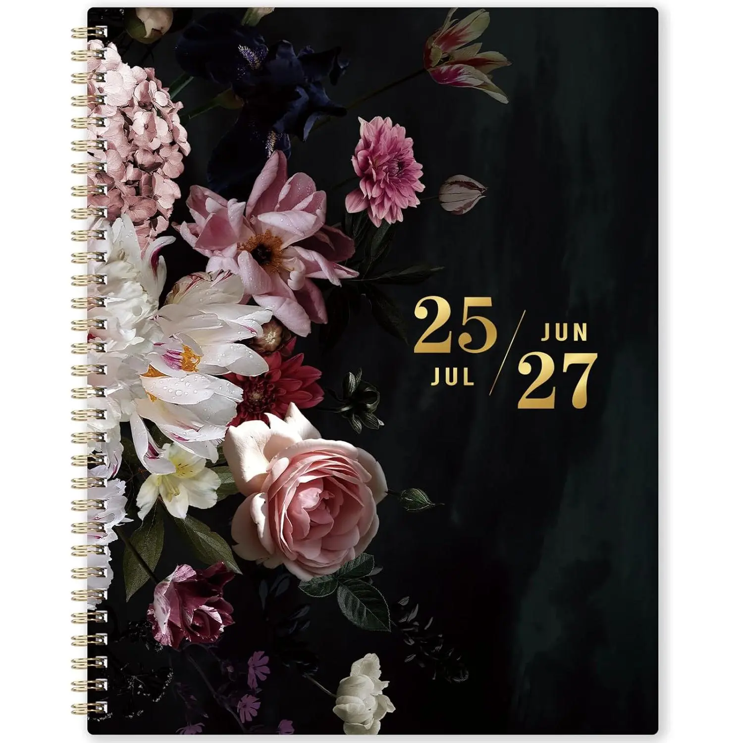 2025-2027 Monthly Planner - 9'' x 11'', AUG. 2025 - JUN. 2027, 2 Year Large Monthly Calendar Planner 2025-2027 with Tabs, -wire Binding, Useful Inner Pocket,  Paper