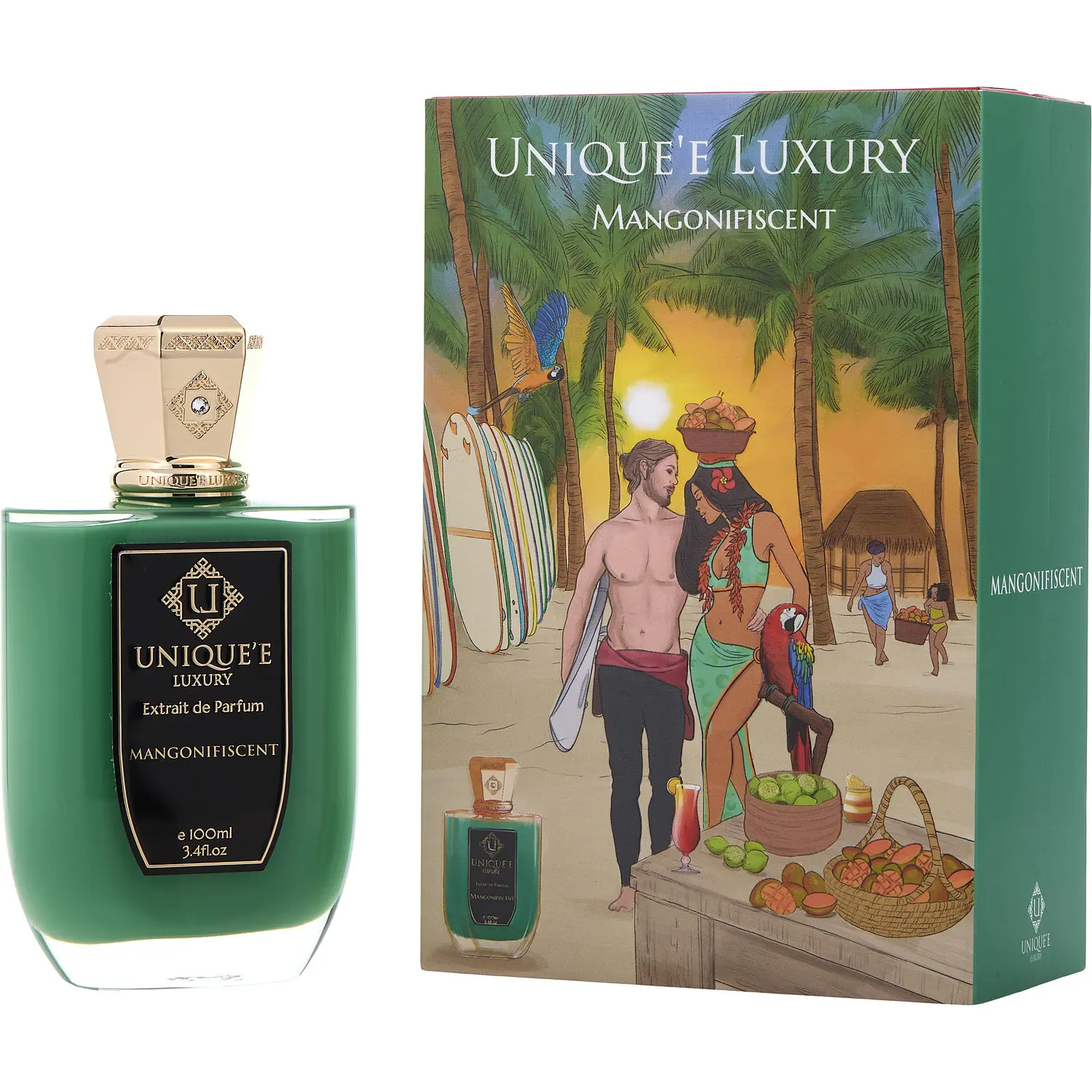 Unique'e Luxury Mangonifiscent By Unique'e Luxury Extrait De Parfum For Unisex