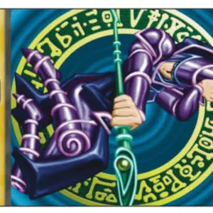 Dark magician Themed Stickers. The Ultimate Rectangle Sticker for Anywhere & Anything | Waterproof Vinyl | Clean Minimal Tech Aesthetic | Perfect for Laptops, Phones & Everyday Use