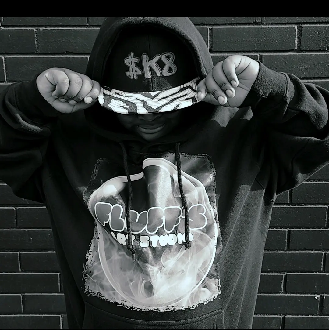 "SK8" Snapback Art inspired Apperal by Fluff's Art Studio beanies