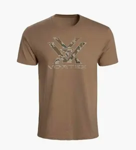 Vortex Camo Logo Short Sleeve T-Shirt, Hunting Graphic Tee, Outdoor Adventure Shirt, Lightweight Performance Apparel, Gift Idea For Hunters And Outdoor Enthusiasts VNMDV