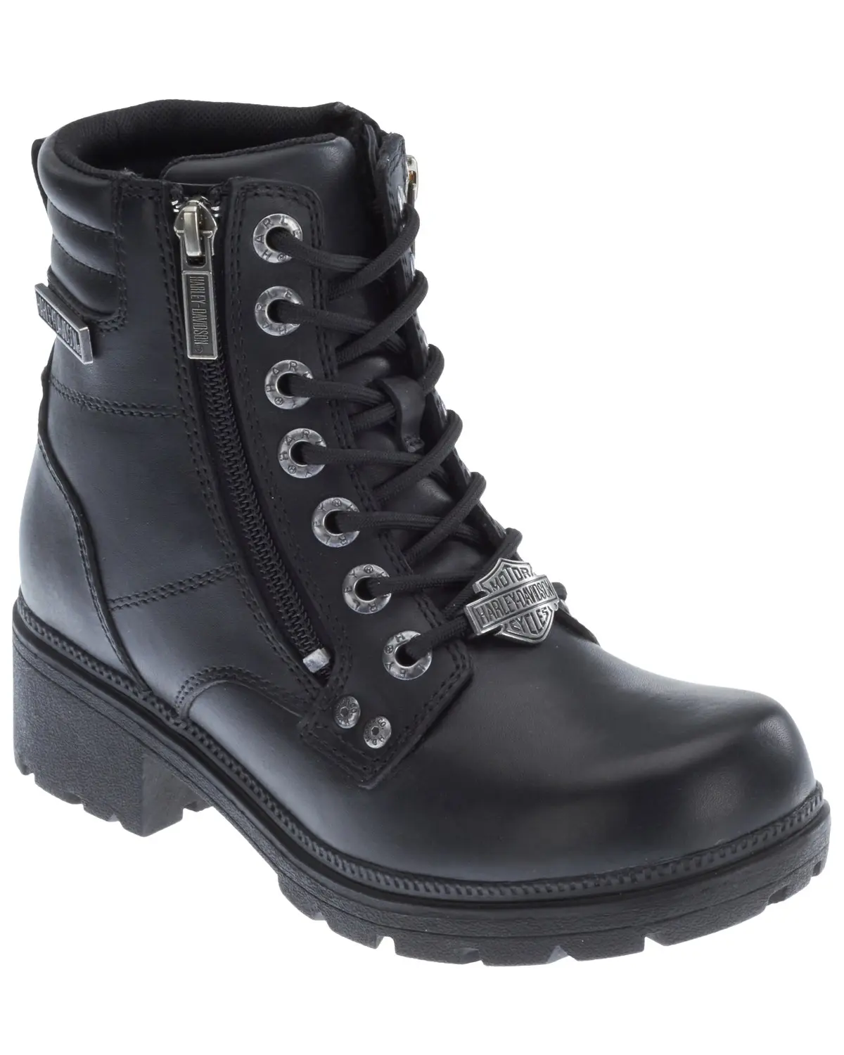 Harley Davidson Women's Women'S Inman Hills Moto Boot Round Toe - D83877