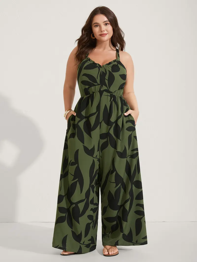 plus size green jumpsuit - TikTok Shop