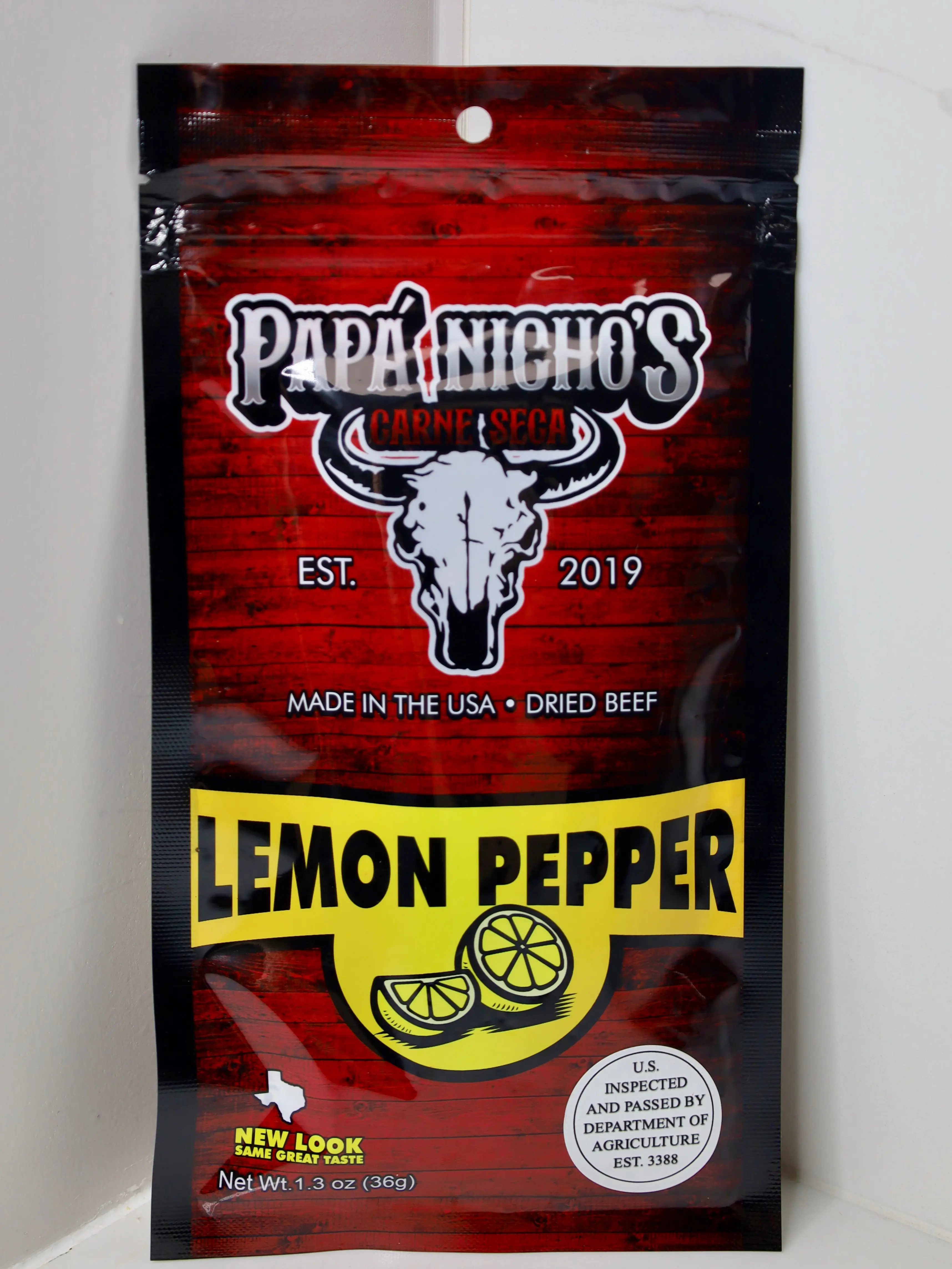 Lemon Pepper - Carne Seca/Beef Jerky Lemon Pepper - Carne Seca/Beef Jerky
