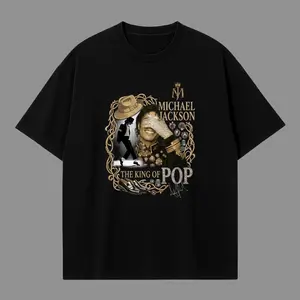 King of Pop Tribute Shirt Dance Legend Graphic Tee – Iconic Music Fan T-Shirt – Vintage Retro Style Outfit – Birthday Celebration Gift For Him Her, Pop Icon Birthday Tribute Shirt Dance Legend Tee – Vintage Music Graphic T-Shirt –
