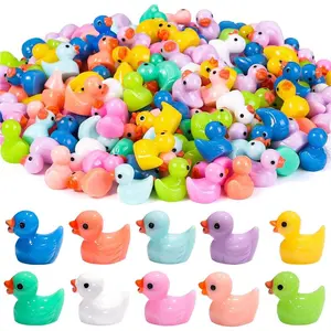200pcs Tiny Ducks with 10 Colors Little Duck For Decor