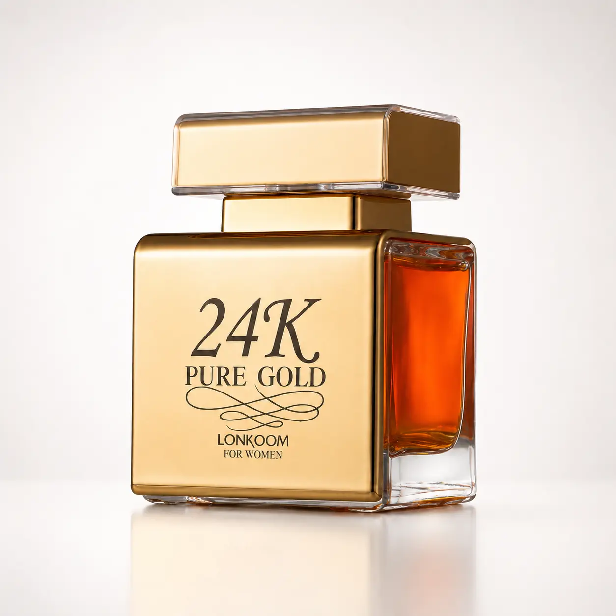 24K gold Crush Perfume for Women, 100mL | Sweet Chocolate, Strawberry & Vanilla Gourmand Perfume