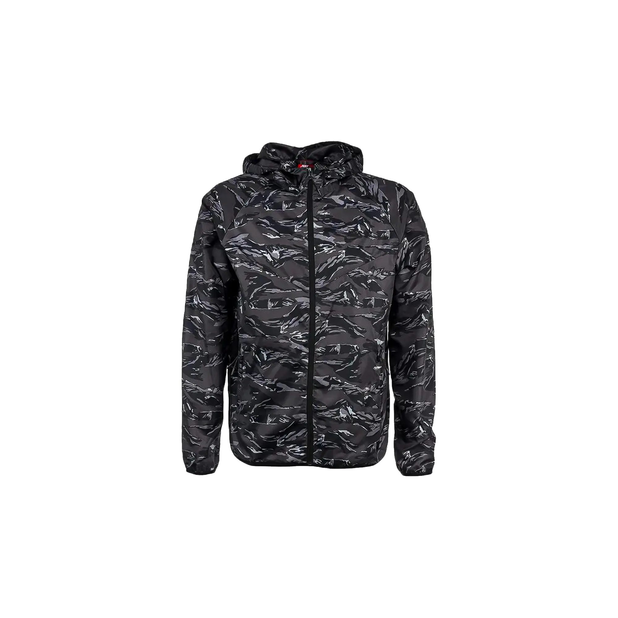 Mountain Vented Windbreaker Packable Jacket "Camo Black" 546317 010