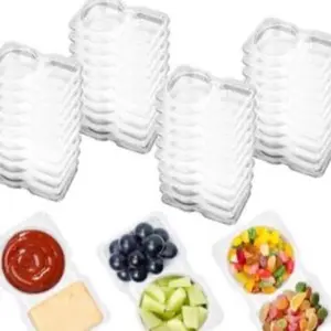 Reusable Snack Containers with Lids