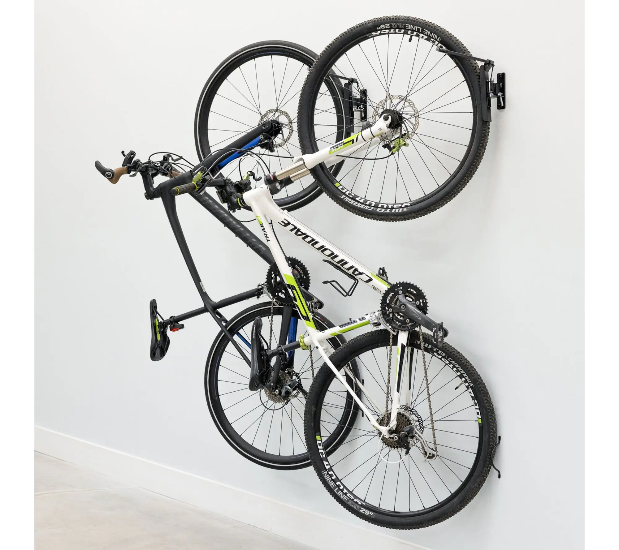 StoreYour Swivel Mount Bike Rack - 2 Bicycle Wall Hooks StoreYour Swivel Mount Bike Rack - 2 Bicycle Wall Hooks