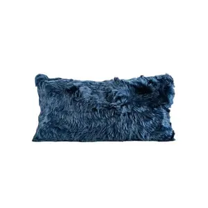 Alpaca Pillow: Blue