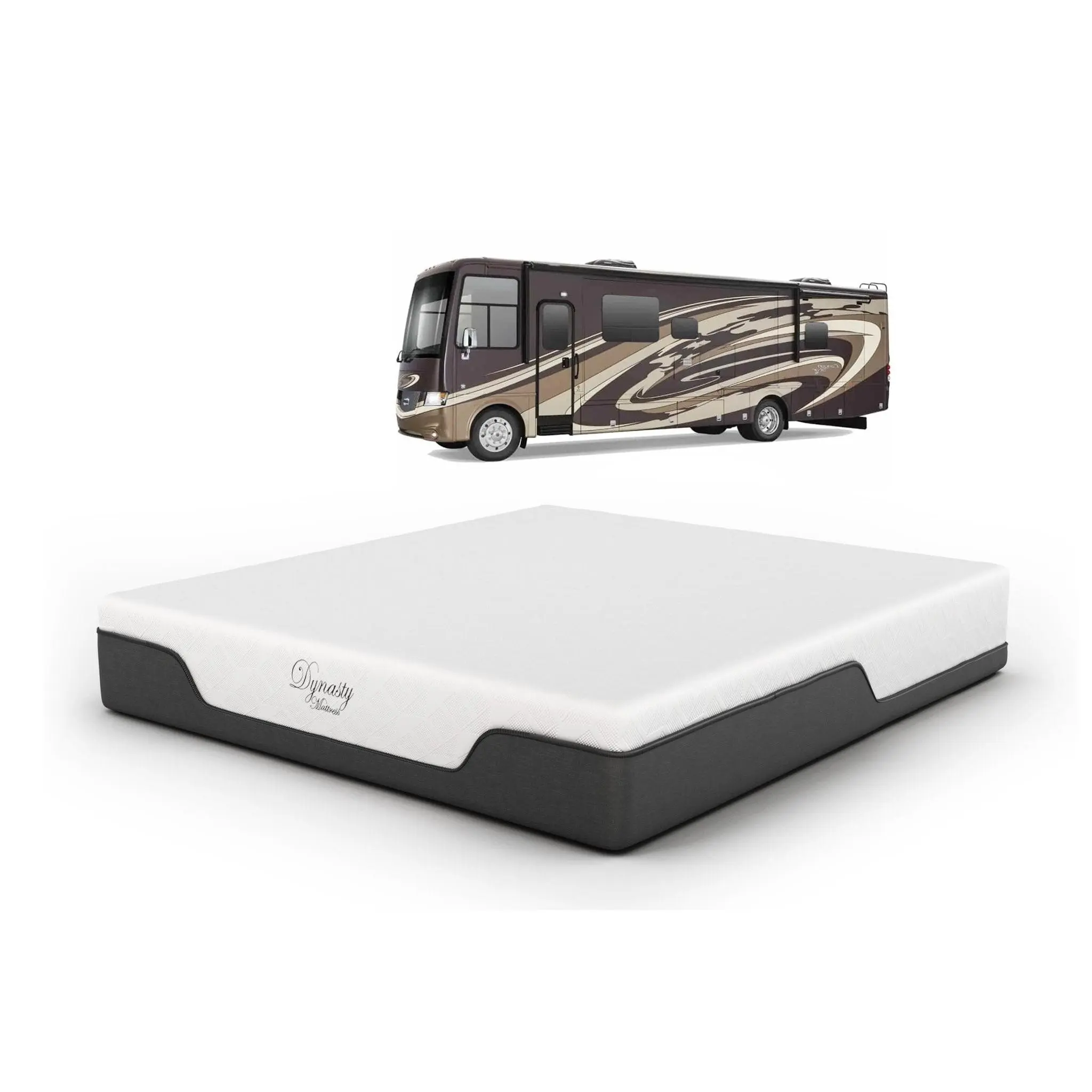RV 8" CoolBreeze Gel Memory Foam Mattress