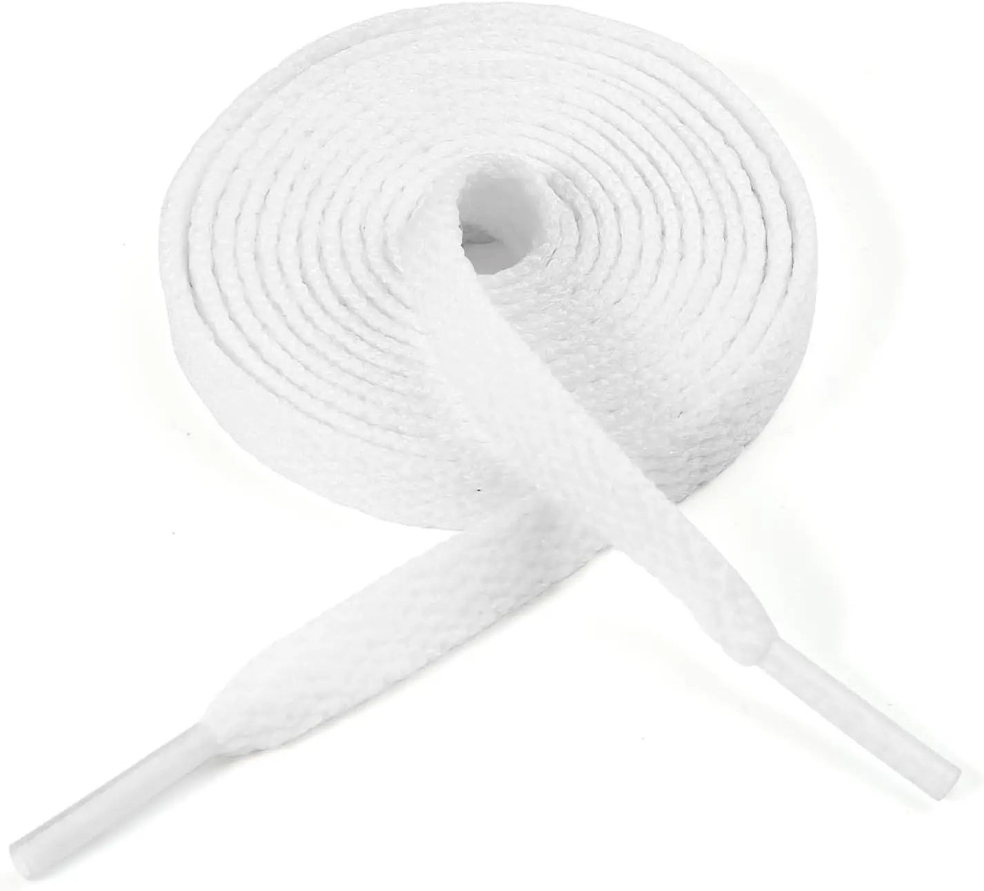 1 Pair Flat Shoe Laces for Sneakers, 54" Shoelaces for Sneakers, 5/16” Wide Athletic Shoelaces for Replacement