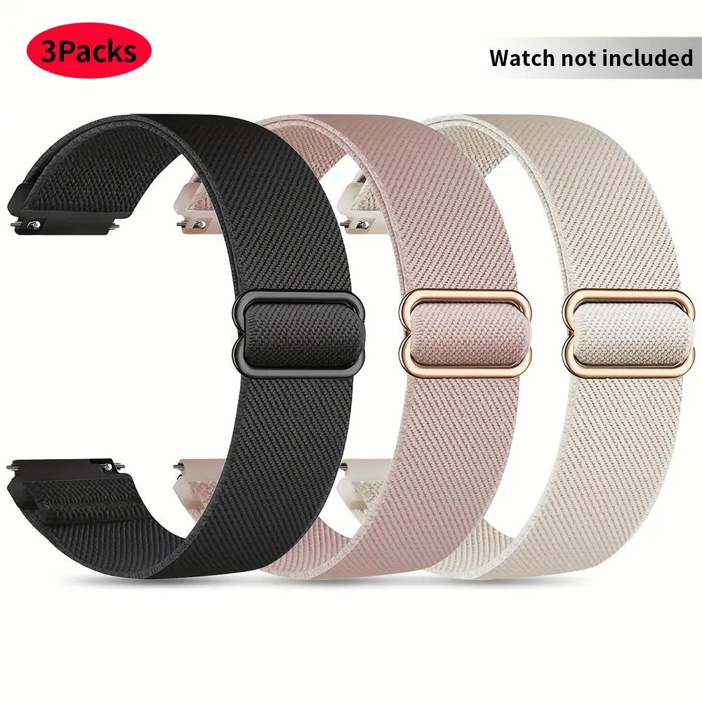 Minimalist Silicone Smart Watch Band, Solid Color Watch Band for Women & Men, Wearable Tech Accessories, Compatible with 18MM 20MM Huawei Samsung Xiaomi Smart Watch Series, Smart Watch Straps, Smartwatch Accessories