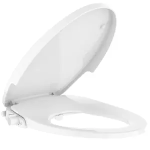 Garvee Non-Electric Bidet Toilet Seat, Self-Cleaning Dual Nozzle System, Adjustable Water Pressure, Precise Nozzle Positioning, Non-Electric Operation, Soft-Close Lid Feature