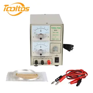 TOOLTOS Portable APS-1562 Jewelry Electroplating Machine Kit for Gold Silver Rhodium Plating Ideal for Making Repair with Versatile Options