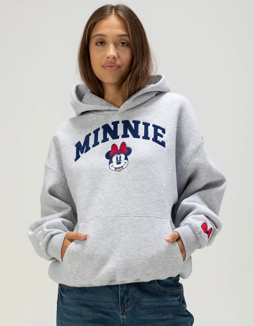 RSQ Disney Minnie Mouse Womens Hoodie