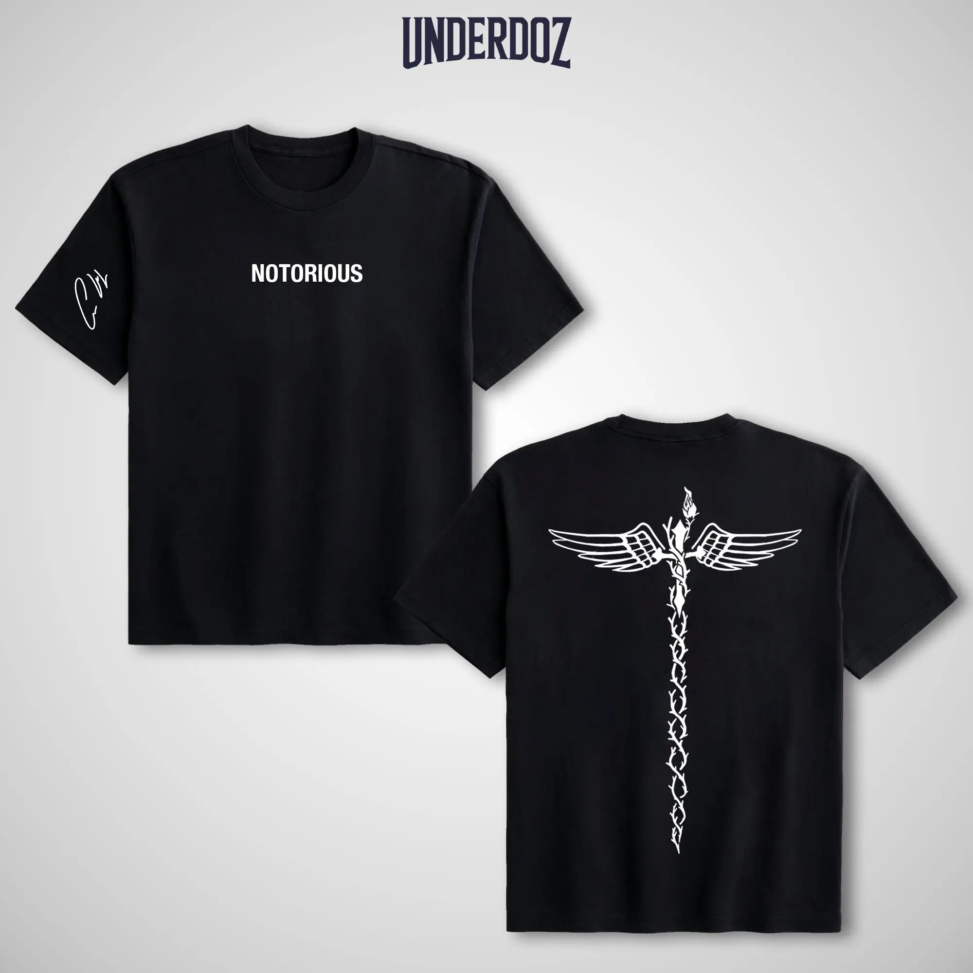 UFC Conor McGregor Notorious Unisex Cotton Crewneck T-Shirt - Menswear Casual Streetwear Soft Sports Graphic Apparel for UFC Fans, Affordable Fashion, Sweatshirts, Cold Wash, All Seasons, 7-Day Return/Exchange Policy, Crew Neck, Do Not Dry Clean, Unbeatab